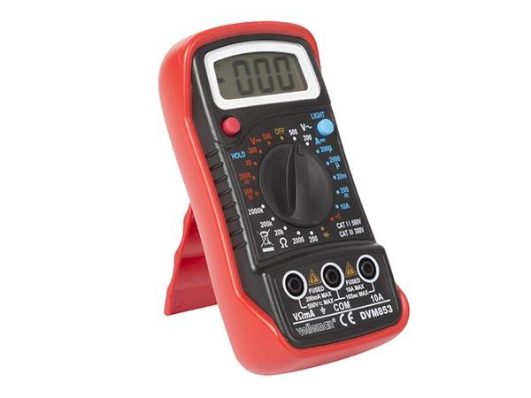 Multimètre numérique -ohmètre /voltmètre/ampèremètre /testeur de continuité - cat3 300 v cat2 500 v -- 1999 points