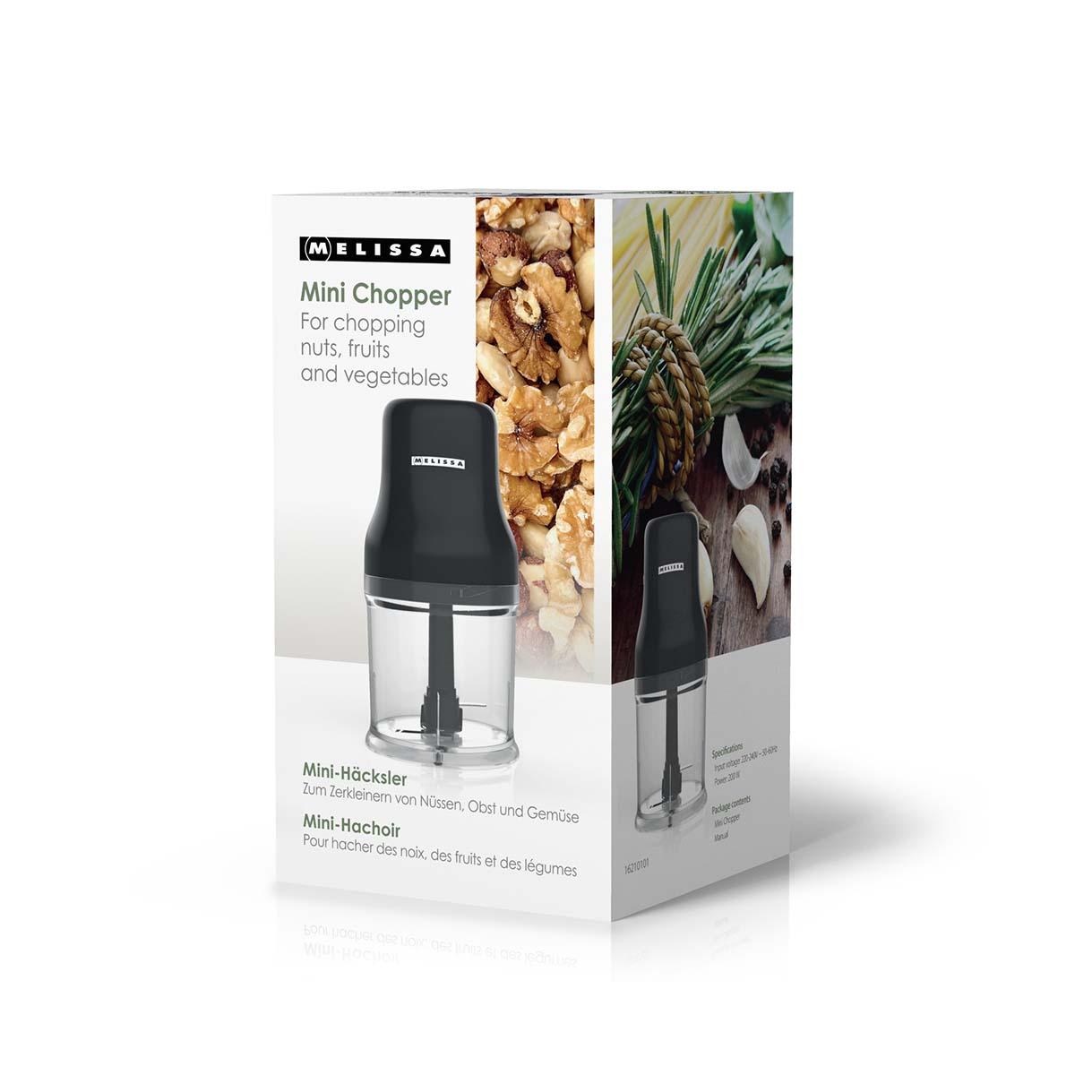 Mini hachoir à aliments - 200w - capacité : 500ml