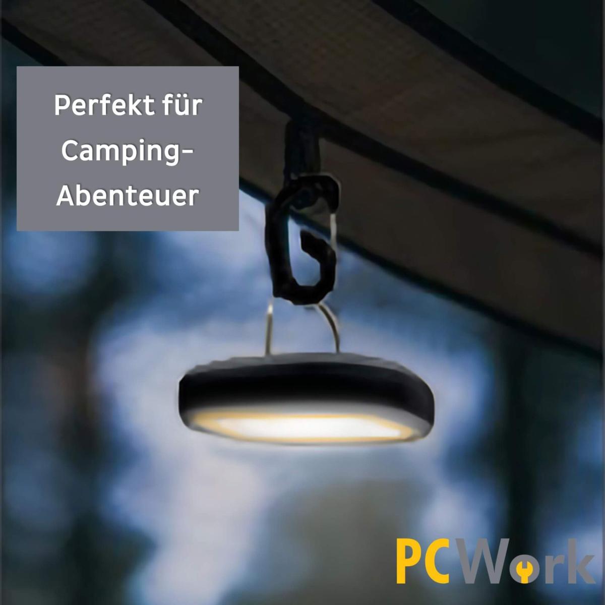 Lampe de camping led rechargeable 450 lm avec fonction powerbank