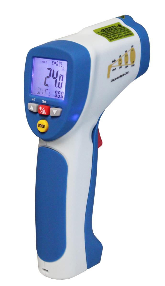 Thermomètre deux types de mesure :  ir sans contact avec pointeur laser , et sonde type k (de -50° c à +1370° c)