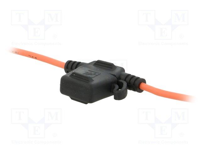 Support pour fusible auto à fil ip67 30a 32v max