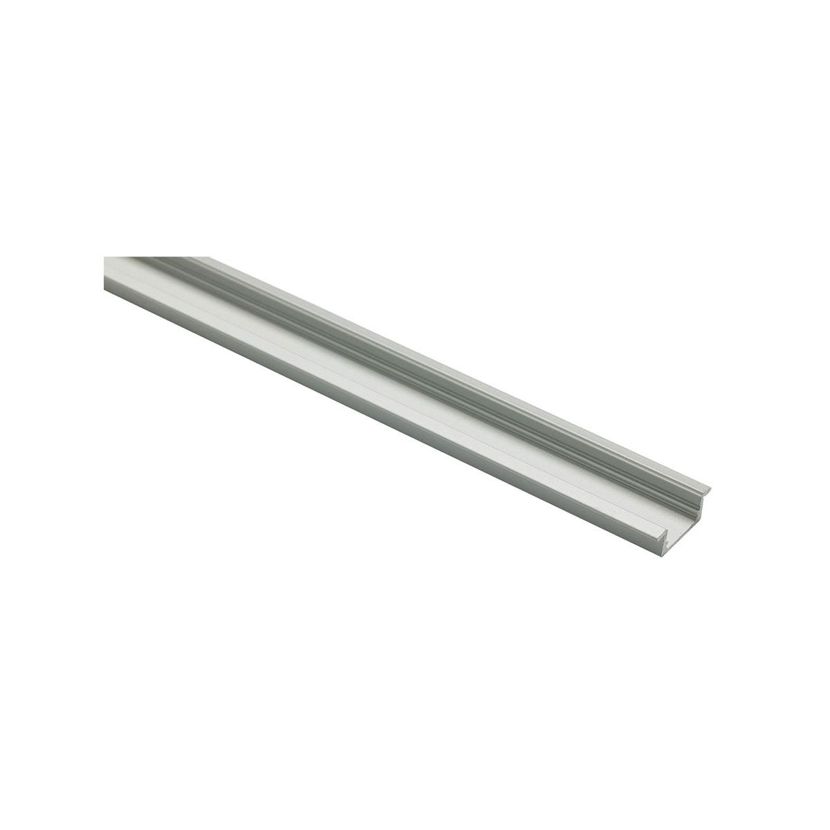 Profilé aluminium à encastrer 8,5 x 23,1 mm longueur 2 m