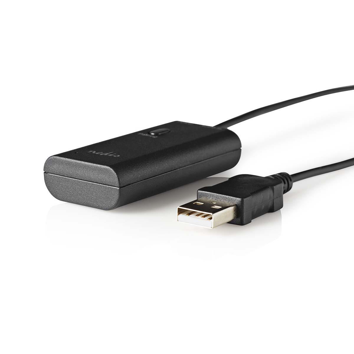 Transmetteur audio bluetooth entree jack 3.5 mm noir