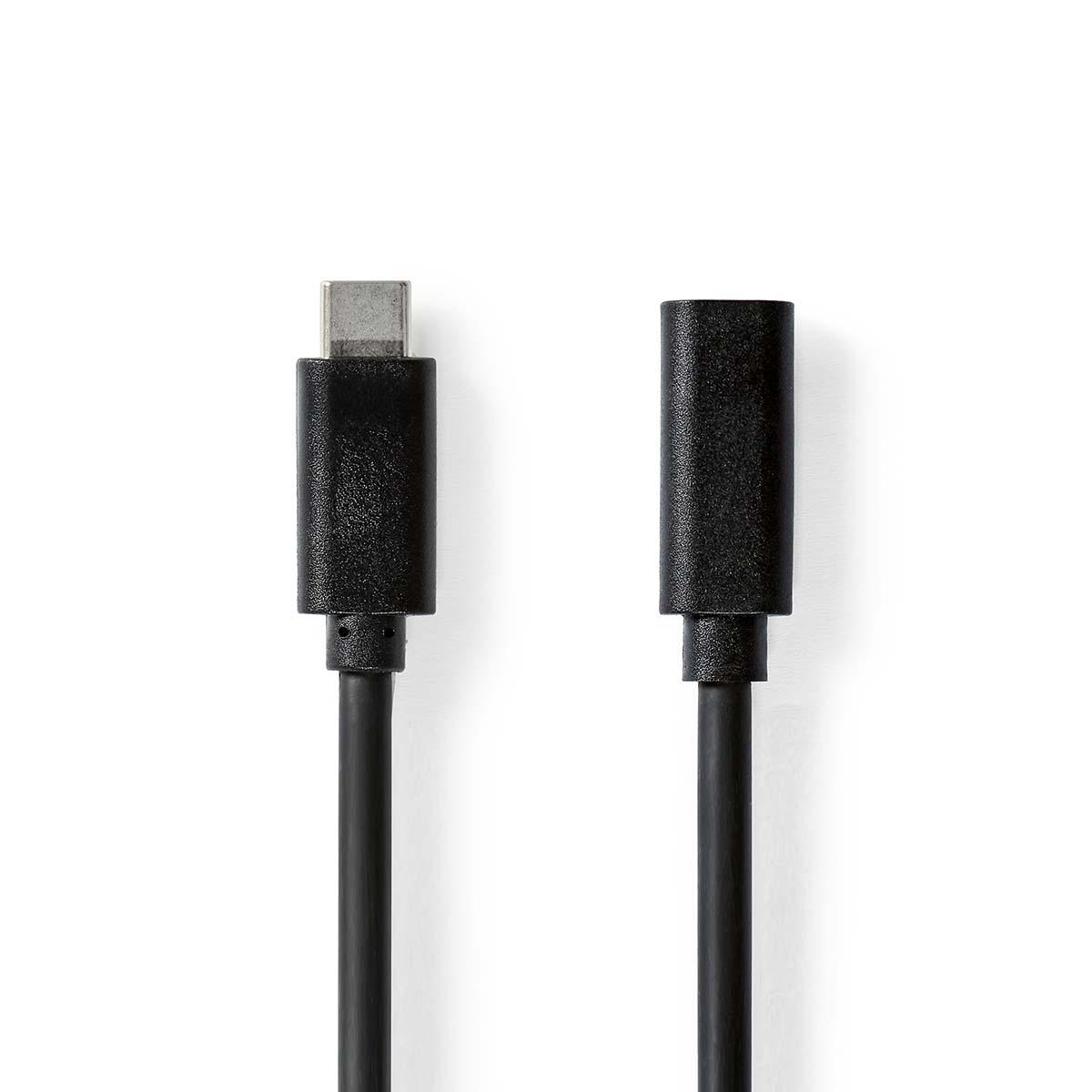 Cable usb-c male vers femelle l=2m  / usb3.2 / 5 gbps 3a max