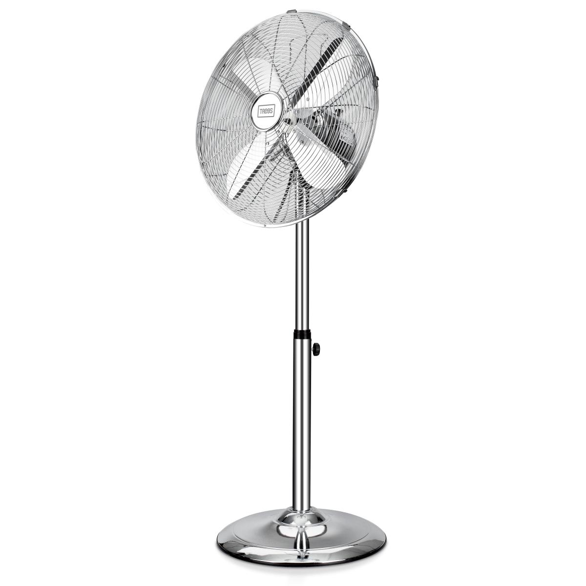 Ventilateur sur pied rétro | diamètre: 40 cm | 50 w | oscillation | 3 vitesses | métal