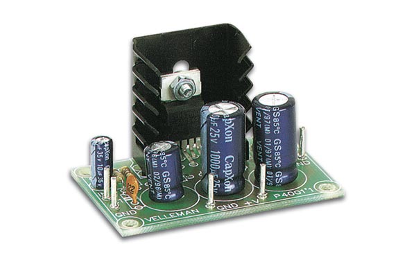 Module ampli 7 watts mono alim:8-18vdc dim: 55x35m