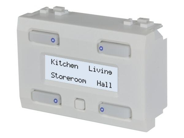 Module de commande avec afficheur lcd configurable 32 fonctions, blanc