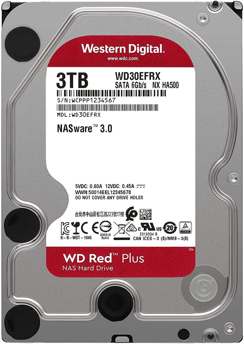 Disque dur 3to western digital red